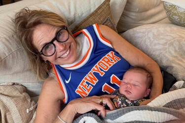 Katie Couric shared the first photo of her granddaughter Virginia Louise Katie Couric shared the first photo of her granddaughter Virginia Louise