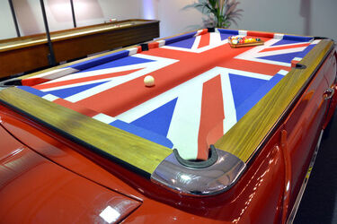 Mini Cooper pool table