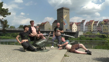 German Innkeeper Turns Guests Boozy Bellies Into Calendar Sensation German Innkeeper Turns Guests Boozy Bellies Into Calendar Sensation