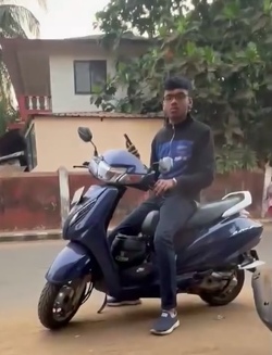 VIDEO Brit holidaymaker has leg sliced open and broken in horror crash with scooter while out jogging