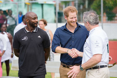 Youth in Action Welcome for Prince Harry