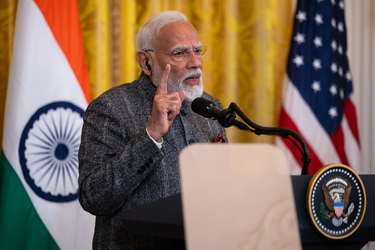 Trump Meets Prime Minister Narendra Modi of India in the Oval Office