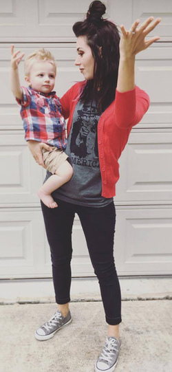 BABY RUNS INTO WALL
