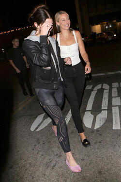 Lana Del Rey dines with friends at Craig s