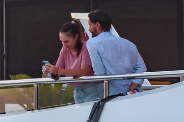 Tamara Ecclestone and Jay Rutland are seen on yacht in Saint Tropez Tamara Ecclestone and Jay Rutland are seen on yacht in Saint Tropez