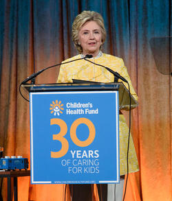Hillary Clinton at Children s Health Fund Annual Benefit