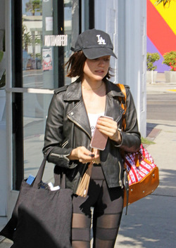 PLL s Lucy Hale Is A Spiritual Gangster While Shopping In Hollywood