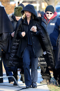 EXCLUSIVE Claire Danes and Mandy Patinkin Filming Homeland in NYC