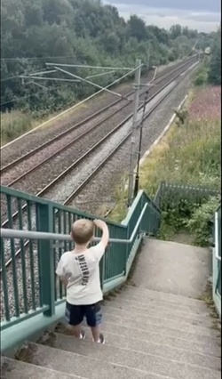 Five year old railway superfan gets dream day testing high speed Pendolinos after HOURS waving at tracks