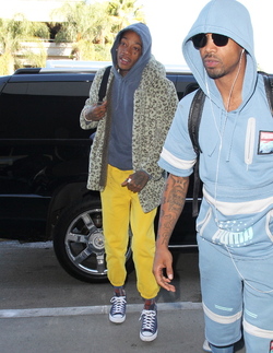 Wiz Khalifa Does Patterns And Print For Air Travel
