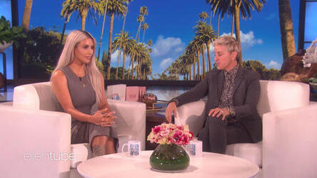 Kim Kardashian Accidentally Blurts Out Gender Of Her Baby On Ellen 