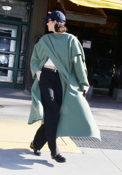 Kendall Jenner leaving Bar Pitti Restraurant NYC
