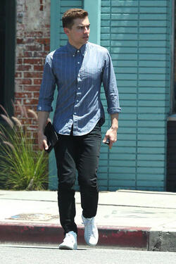 Dave Franco goes to lunch in Los Feliz