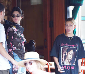 Celebs show their support of each other and themselves with their t shirts