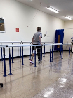 WALKING FOR THE FIRST TIME SINCE BECOMING A DOUBLE AMPUTEE
