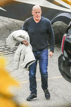 EXCLUSIVE Bruce Willis on the Set of Death Wish Montreal