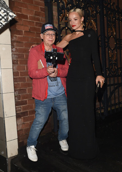 Lily Allen seen leaving the Duke of York Theatre Lily Allen seen leaving the Duke of York Theatre