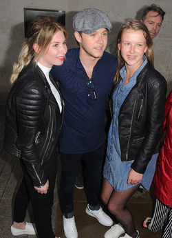 Niall Horan meets and greets young female fans