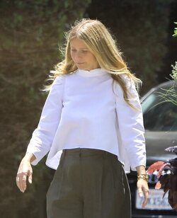 Is Gwyneth Paltrow Going For The Clown Look As She Nurses Injured Foot 