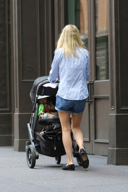 Nicky Hilton Rothschild in Denim Shorts Chats on the Phone Nicky Hilton Rothschild in Denim Shorts Chats on the Phone