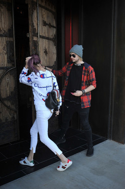 Michael Clifford seen out and about on June 04 2017 in Los Angeles California.