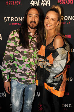 Steve Aoki Claudia Leitte Steve Aoki Claudia Leitte