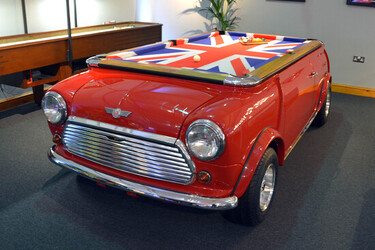 Mini Cooper pool table