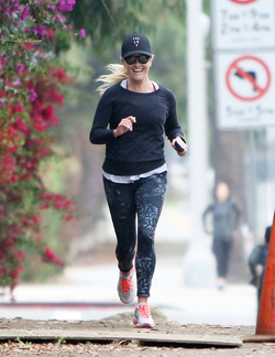 Reese Witherspoon is loving her morning workout routine