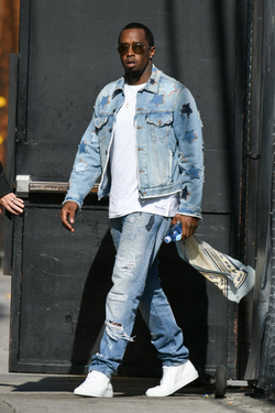 Sean Combs also known as P Diddy at Jimmy Kimmel Live