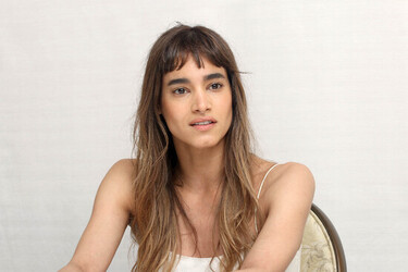 Sofia Boutella Attends Press Conference for The Mummy