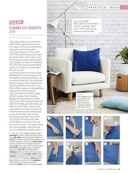 DIY Grid Cushions