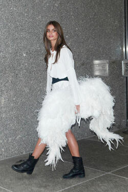 Taylor Hill seen out in Manhattan