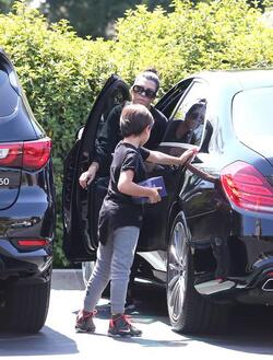 Kourtney Kardashian Is All Smiles After Treating The Kids To A Movie