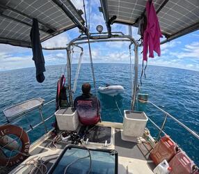 Couple leave dry land to live on &pound;62 000 boat with ZERO sailing experience