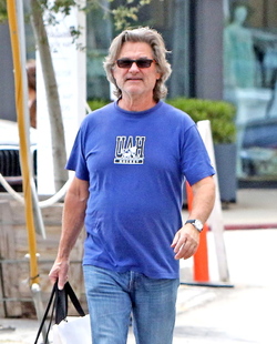 Goldie Hawn And Kurt Russell Go Shopping In Brentwood