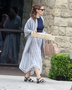 Jennifer Garner goes to church Jennifer Garner goes to church