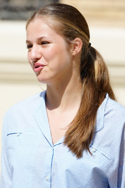 Princess Leonor attends her first day at General Military Academy Princess Leonor attends her first day at General Military Academy