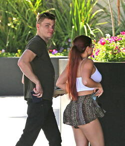 Ariel Winter leaving hotel after gettting new tattoo