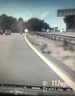 BIKER CAUGHT TAKING EXTREME SELFIES
