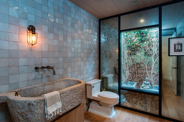 Amber Valletta Inside her romantic Spanish home in Santa Monica