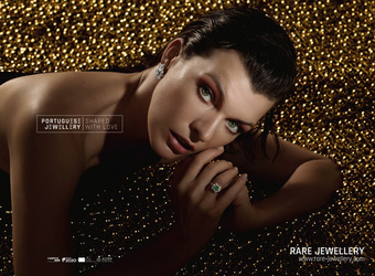 US actress Milla Jovovich stars in Portuguese Jewellery campaign