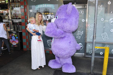 Heather Morris with son Owen Heather Morris with son Owen