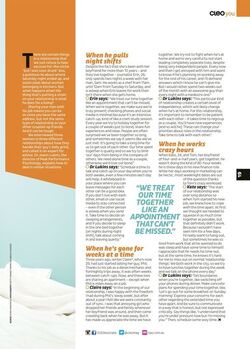 When you re dating his job