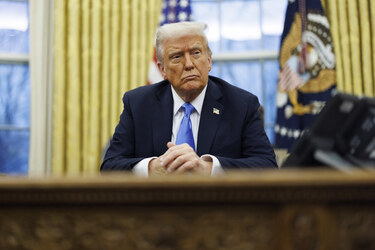 US President Trump Meets with Elon Musk in Oval Office