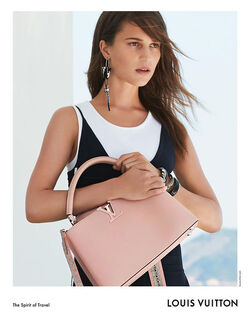 Alicia Vikander stasr in Louis Vuitton Spirit of Travel handbag new campaign Alicia Vikander stasr in Louis Vuitton Spirit of Travel handbag new campaign