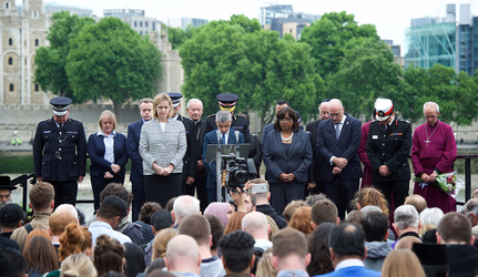 London Bridge terror attack vigil