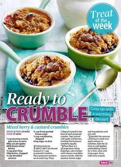 Ready to crumble