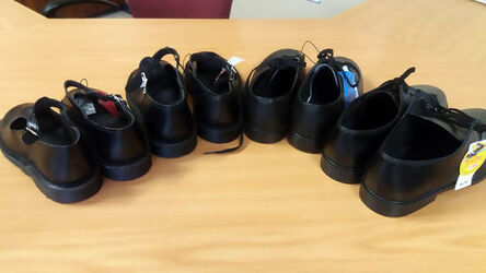 Kind Pupils Kick Off Shoe Donation Craze