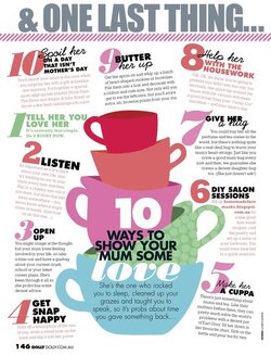 Ways to show mom some love