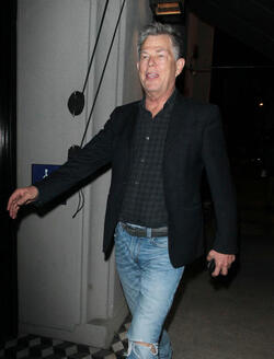 David Foster looks drunk in Hollywood